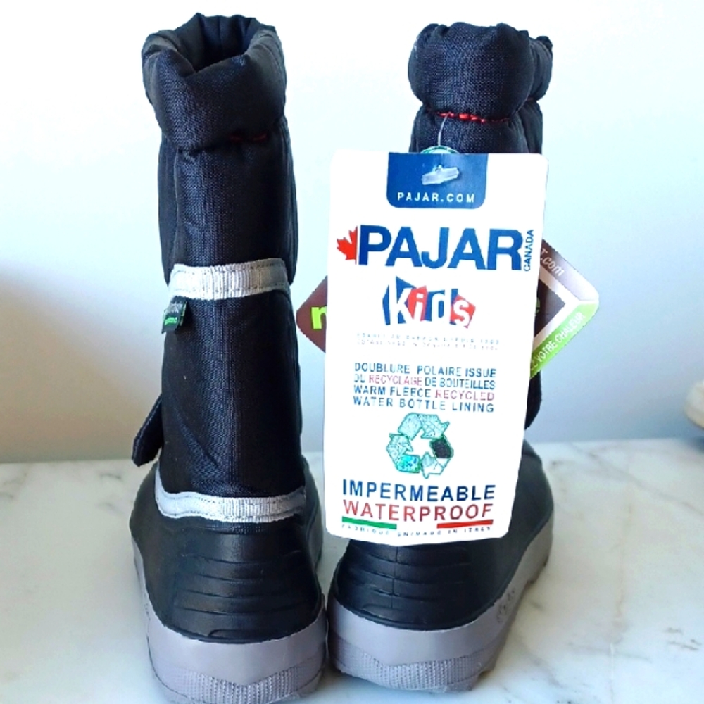 Pajar Kids Waterproof Boots. Size 3Y